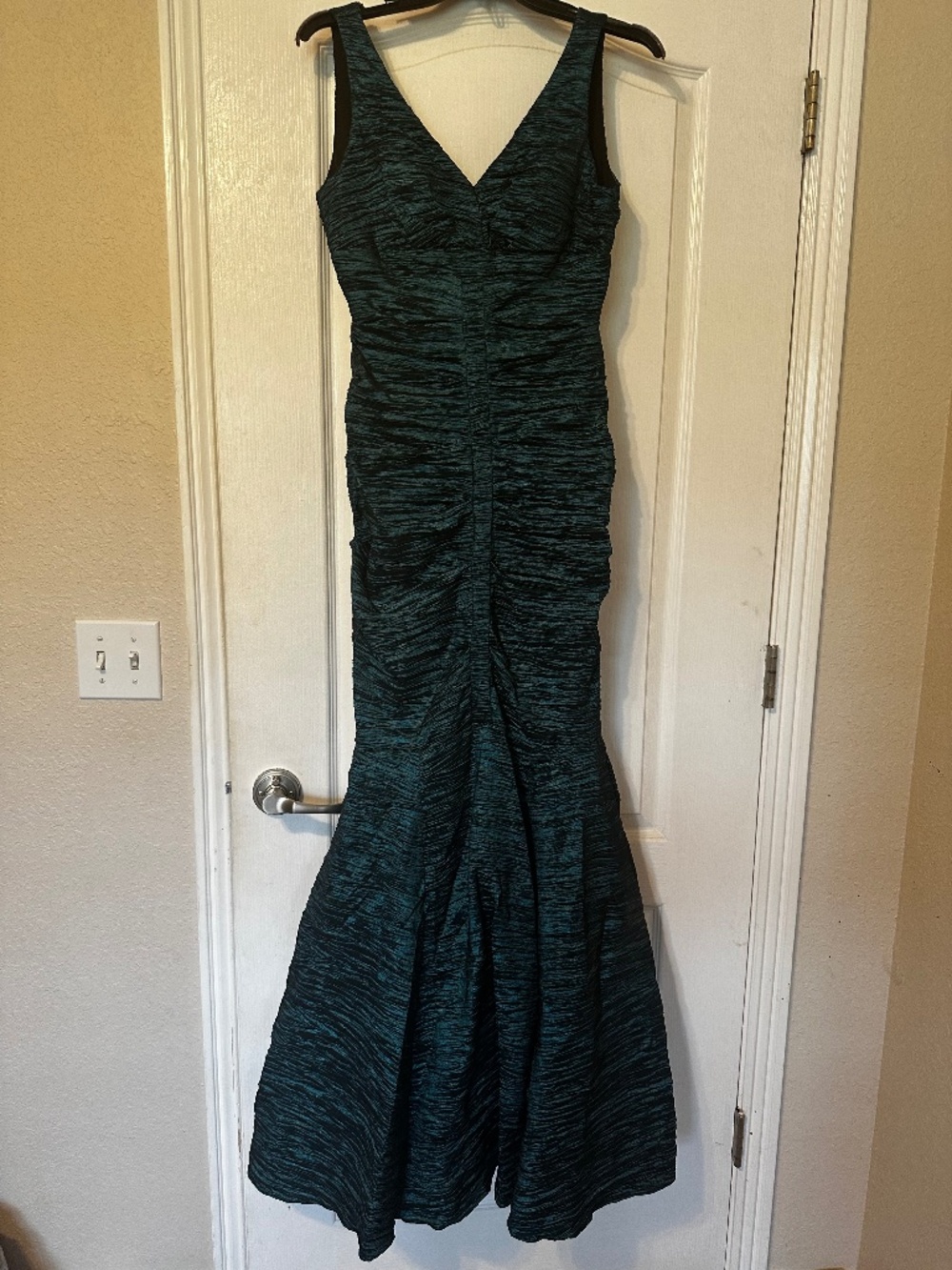 Size 8 Teal Evening Gown